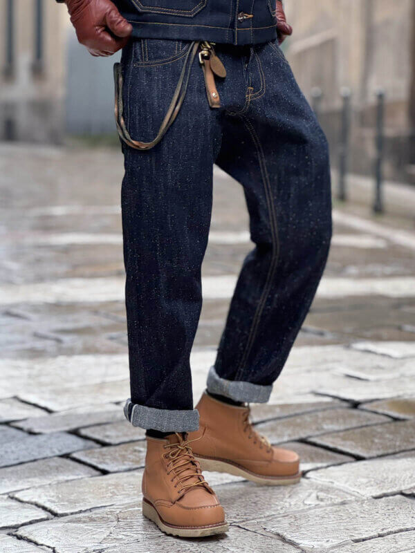 13oz Indigo Nep Selvedge Denim Jeans