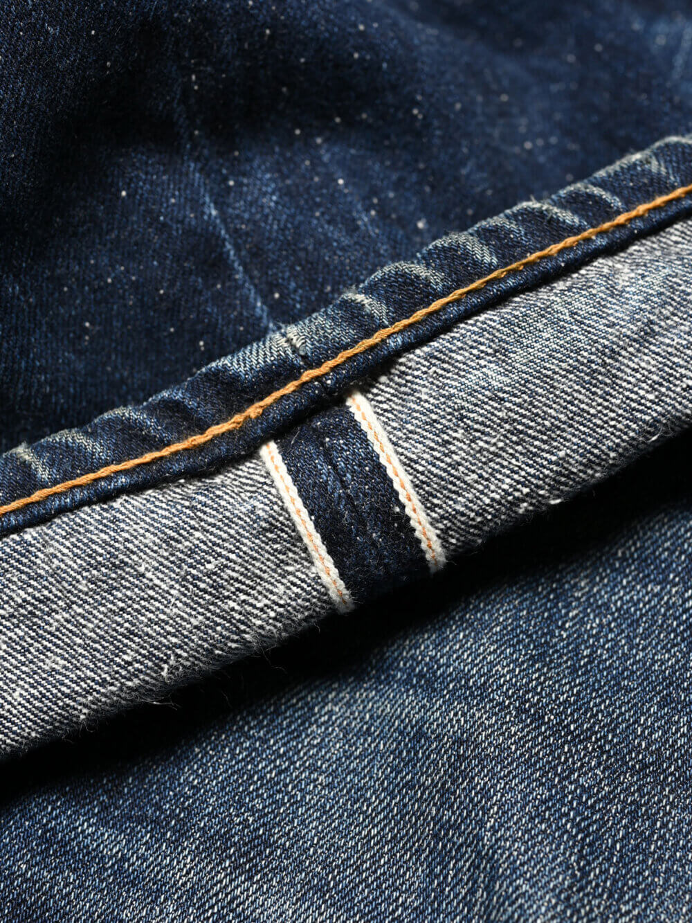 13oz Indigo Nep Selvedge Denim Jeans - Image 11