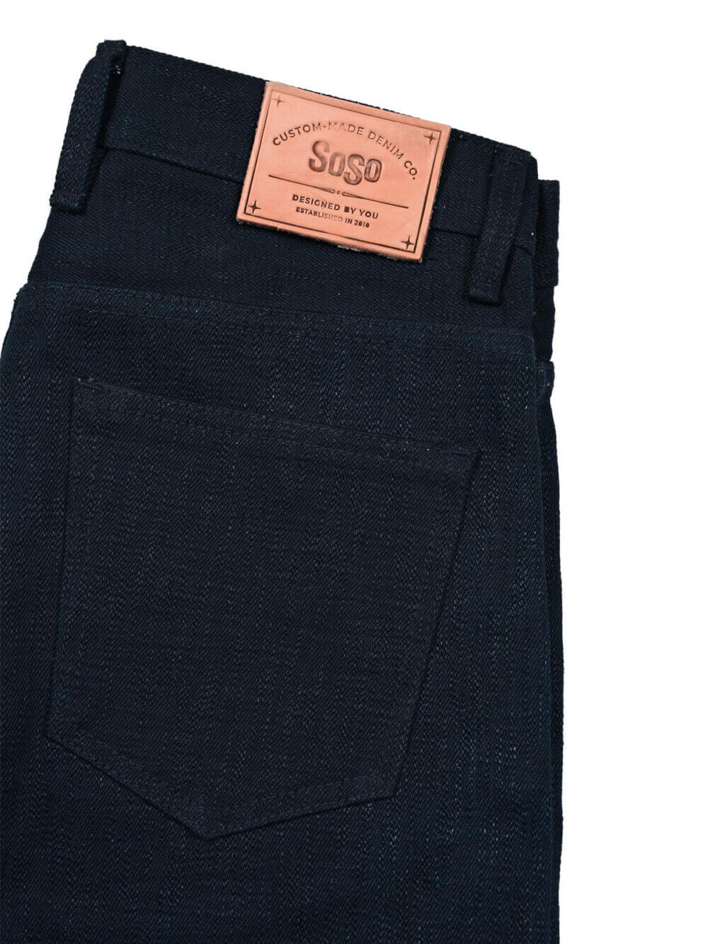 18oz Double Indigo Slub Selvedge Denim Jeans - Image 10