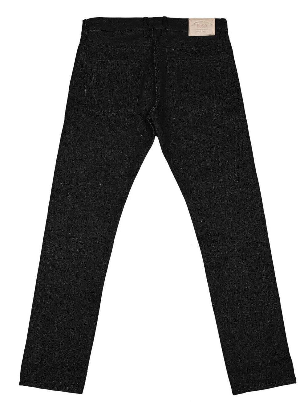 20oz Ghost Black Selvedge Denim Jeans - Image 5