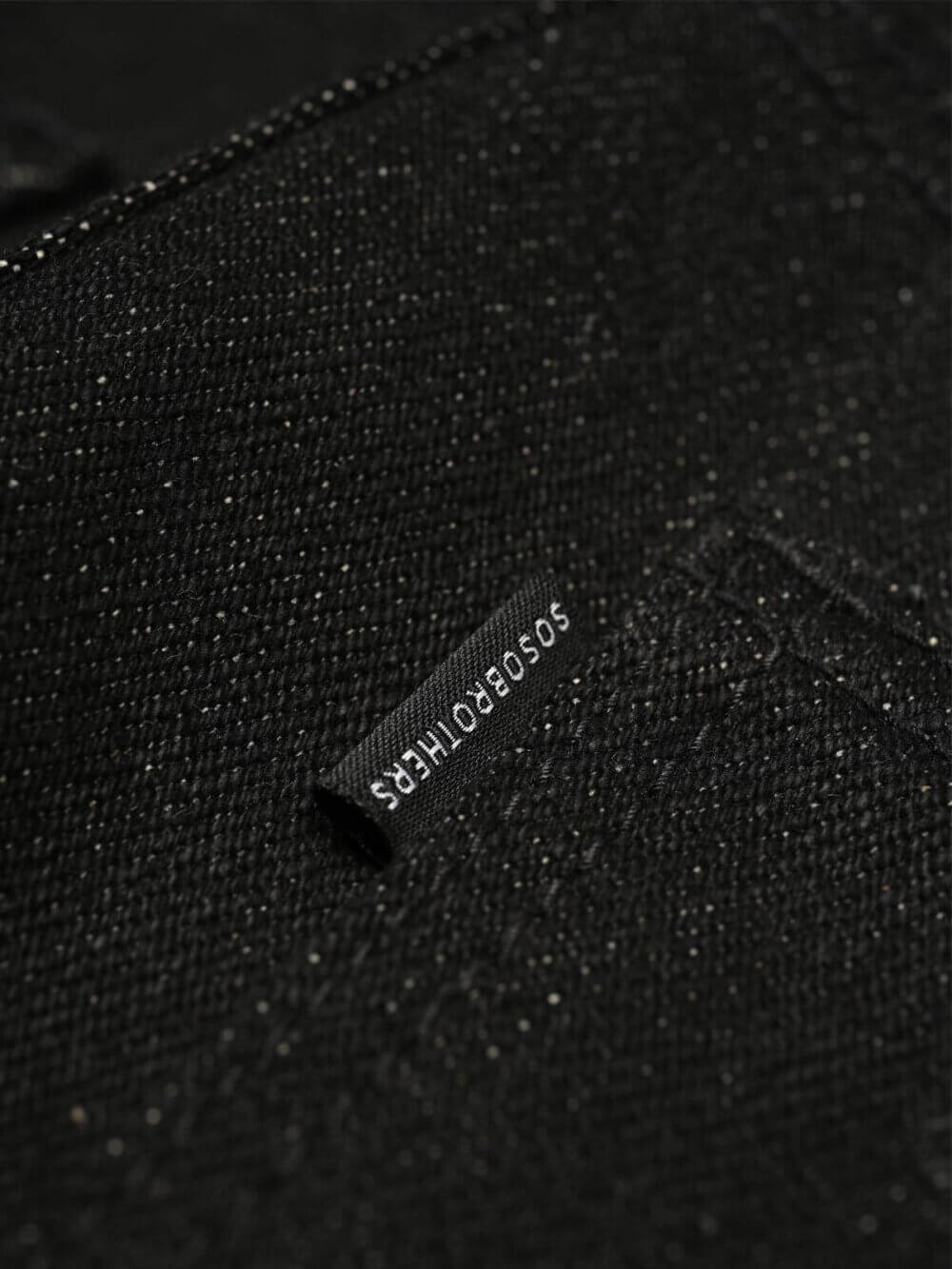 20oz Ghost Black Selvedge Denim Jeans - Image 14