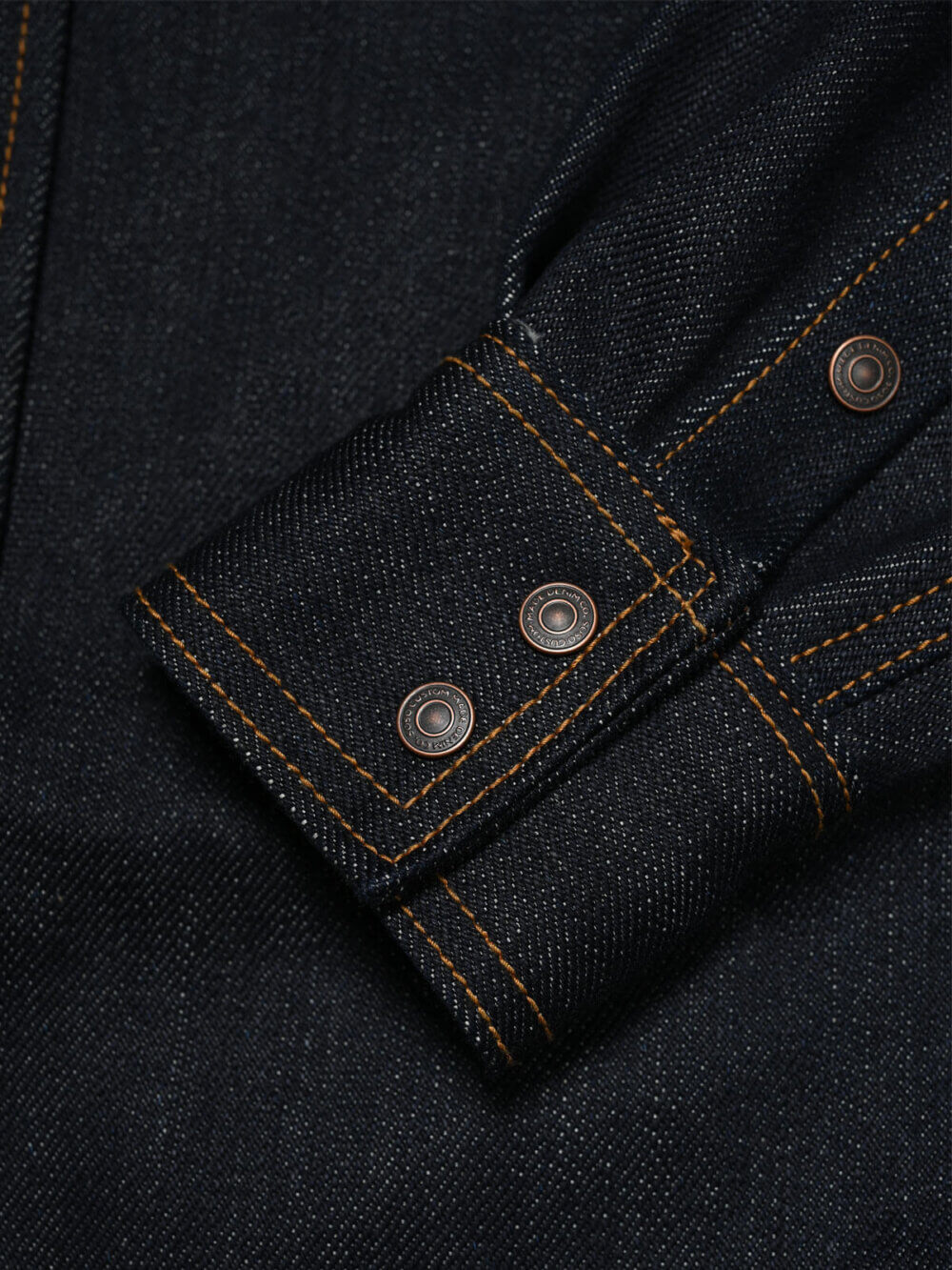 20oz Ghost Indigo Selvedge Denim Shirt - Image 7