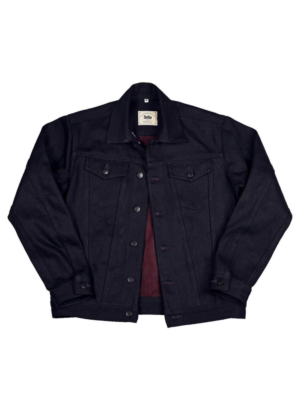 22oz Red Weft Selvedge Denim Jacket - Image 3