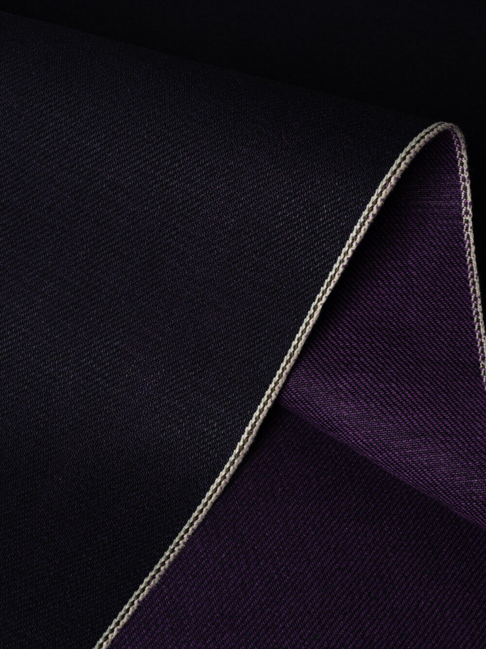 22oz Purple Weft Selvedge Denim Jacket - Image 2
