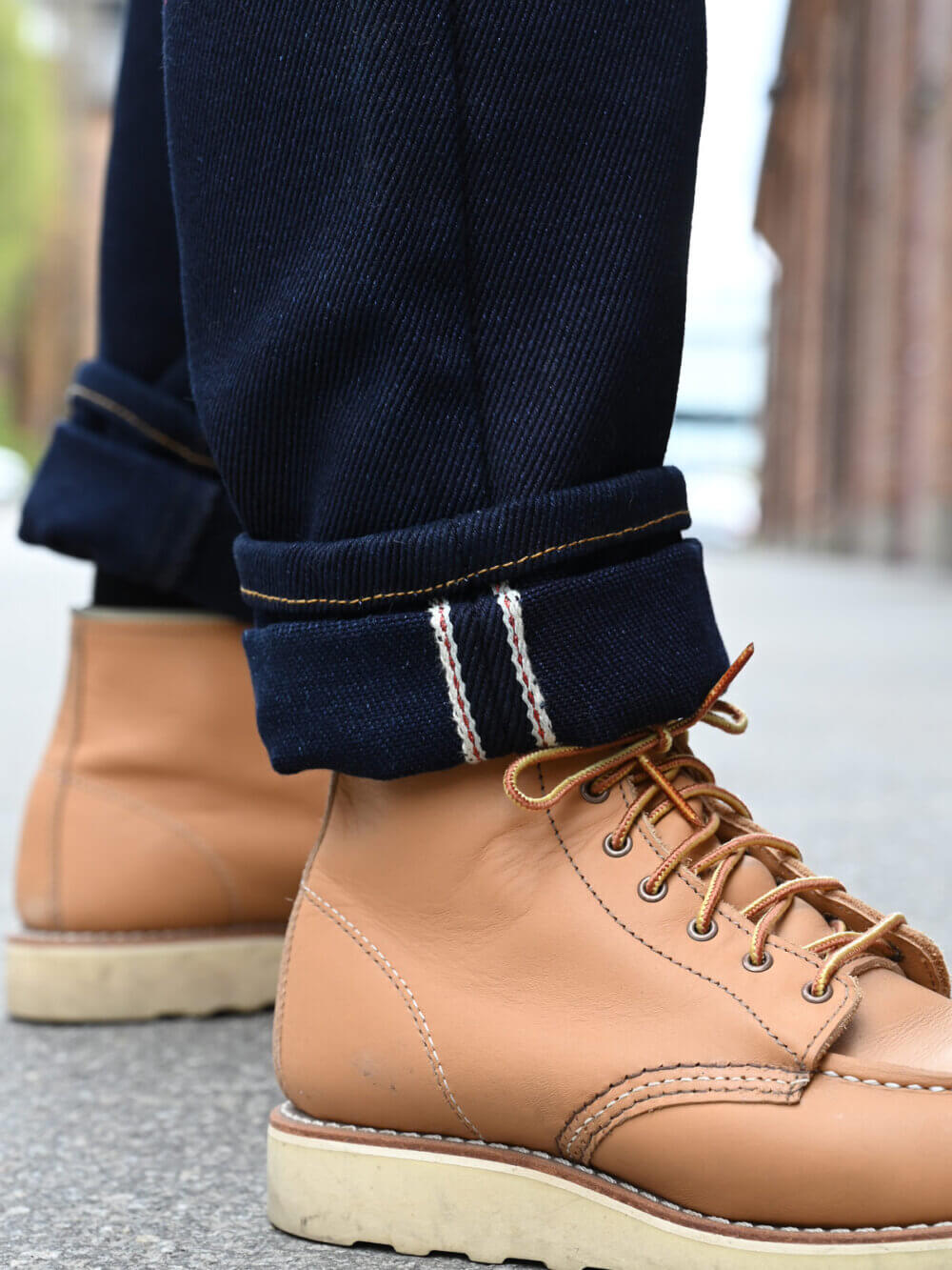 33oz Double Indigo Selvedge Denim “TBOL” Jeans - Image 8