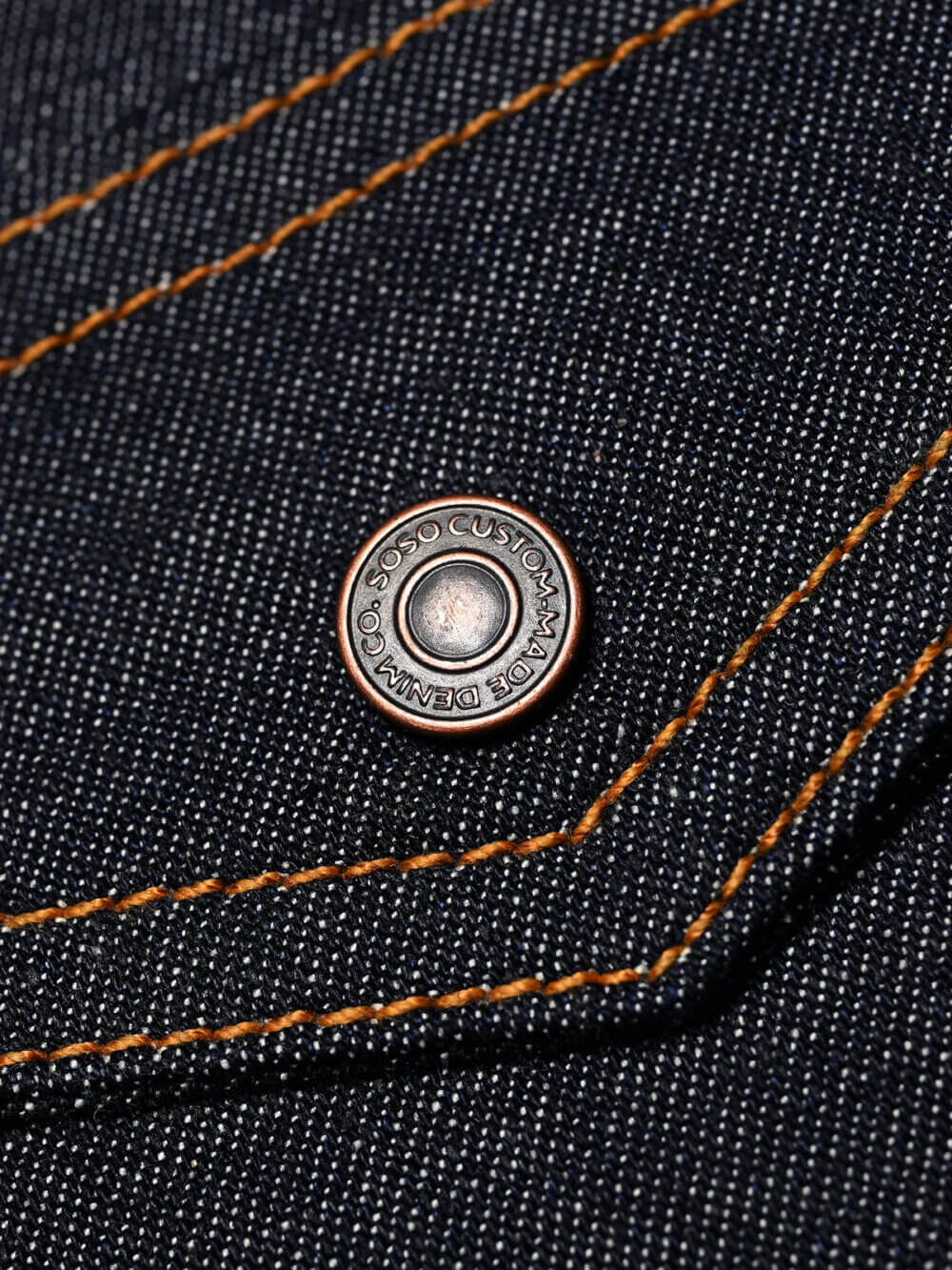 8oz Indigo Breeze Selvedge Denim Shirt - Image 8