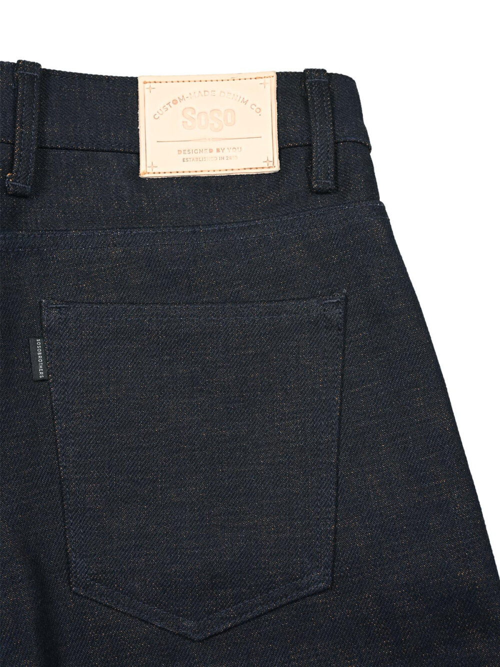 22oz Copper Weft Selvedge Denim Jeans - Image 11