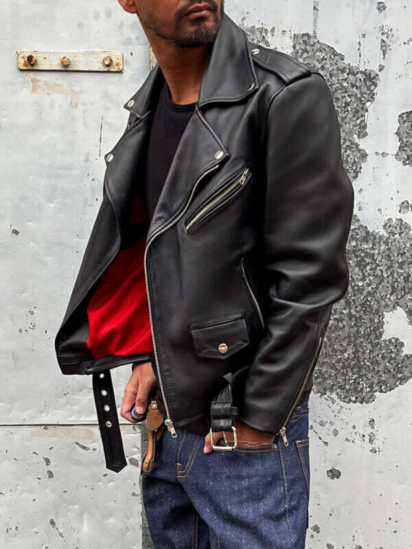 Full Grain Onyx Black Leather - Jacket