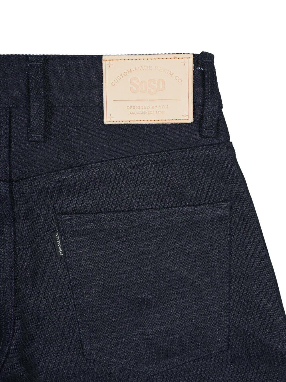 22oz Purple Weft Selvedge Denim Jeans - Image 6