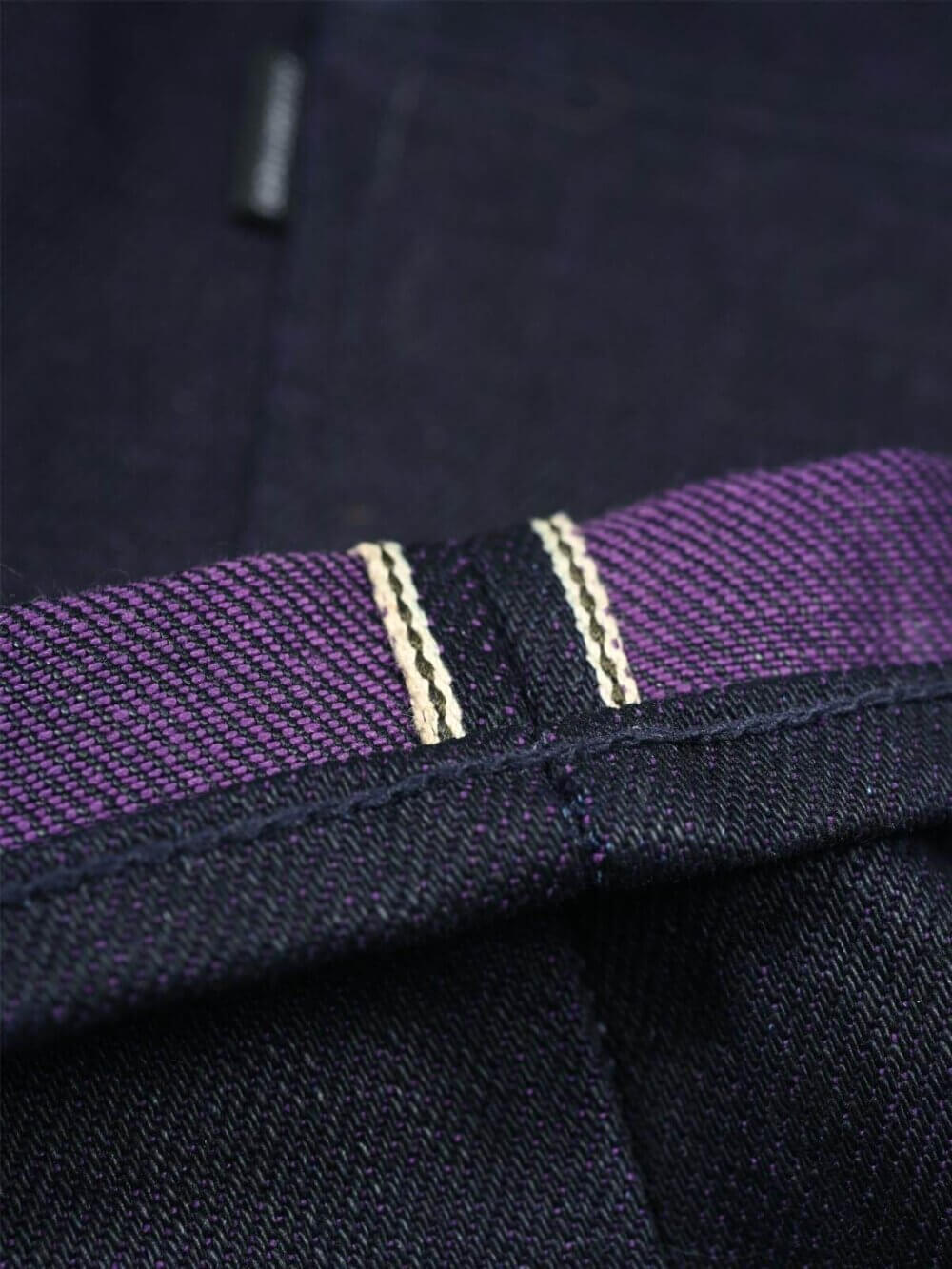 22oz Purple Weft Selvedge Denim Jeans - Image 8