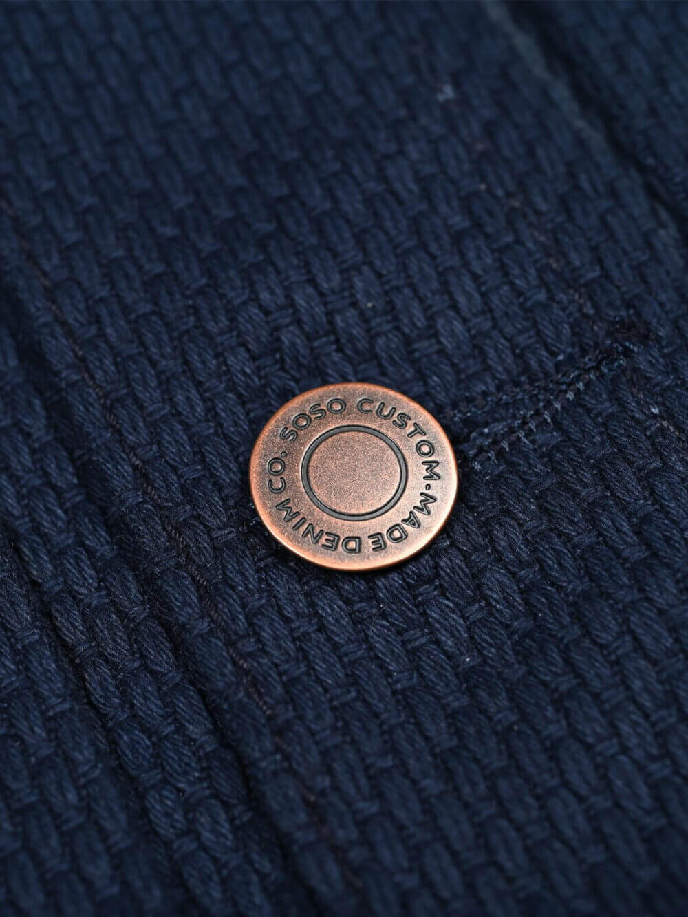 12oz Indigo Sashiko Denim Jacket - Image 8