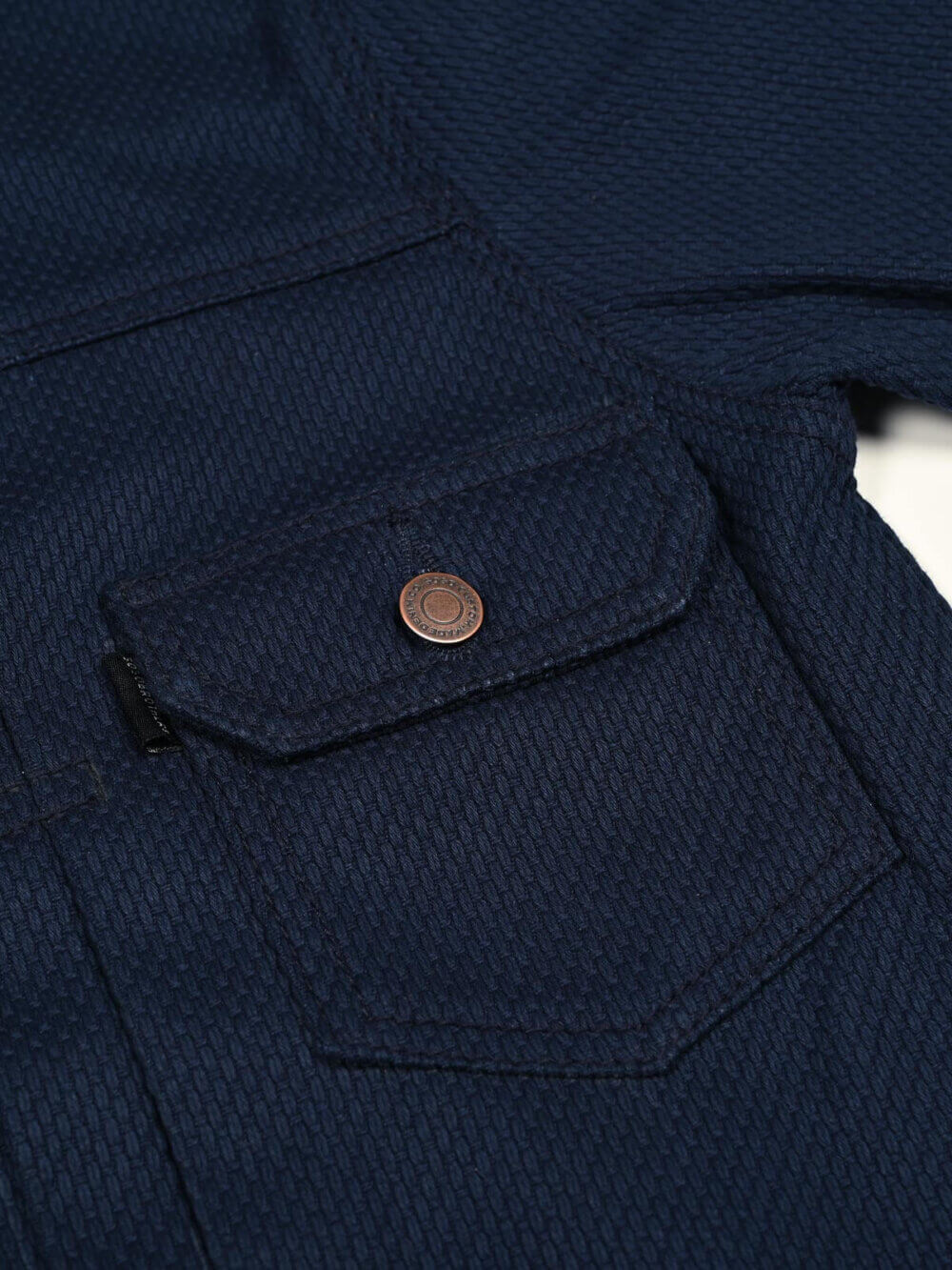 12oz Indigo Sashiko Denim Jacket - Image 7