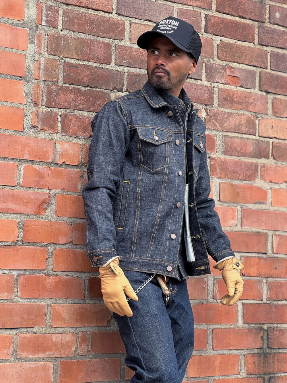 15oz Heritage Selvedge Denim Jacket - Image 3