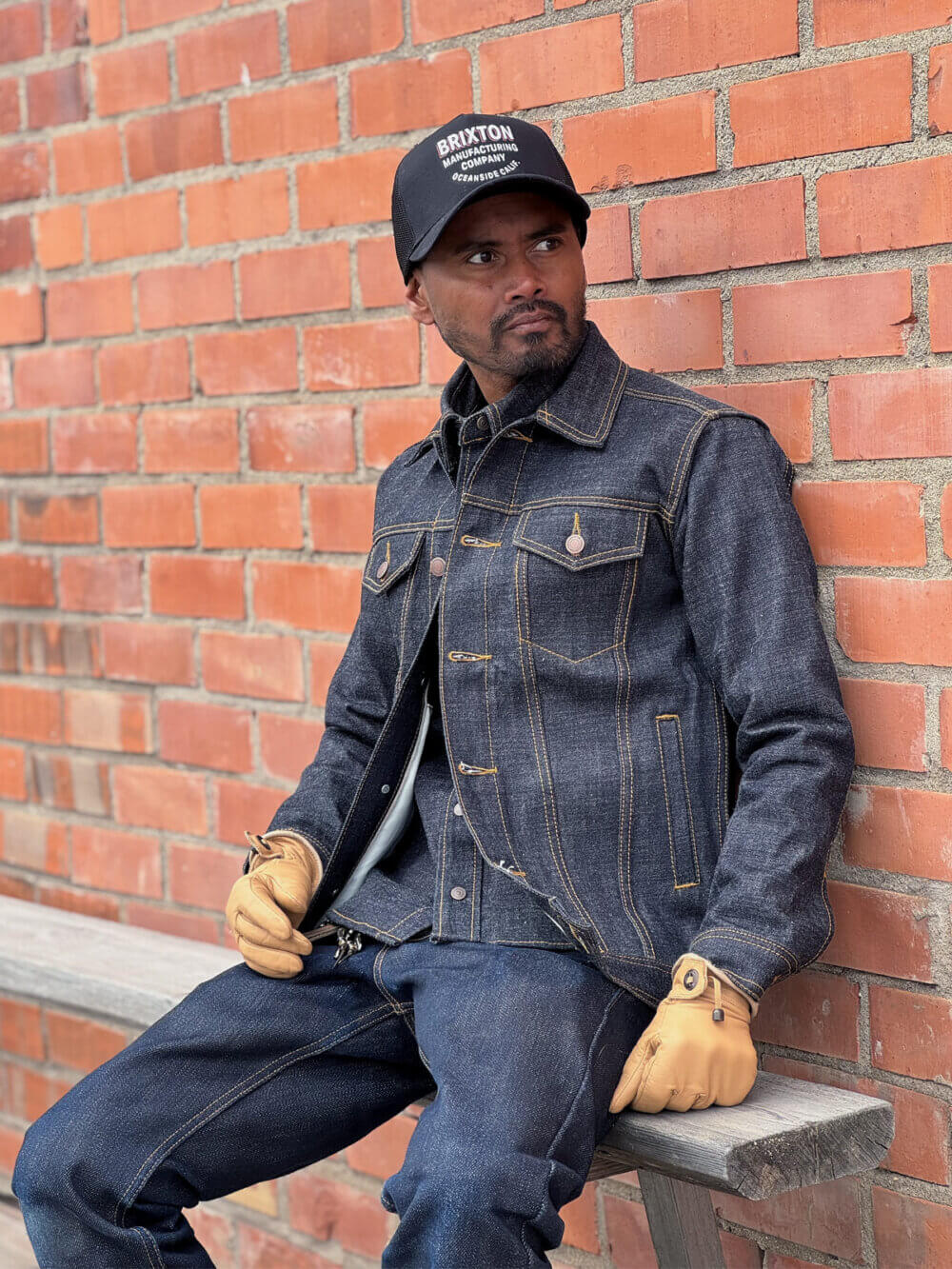 15oz Heritage Selvedge Denim Jacket - Image 4