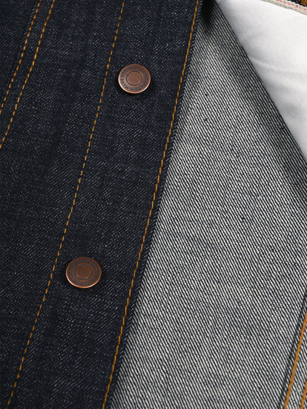 15oz Heritage Selvedge Denim Jacket - Image 6