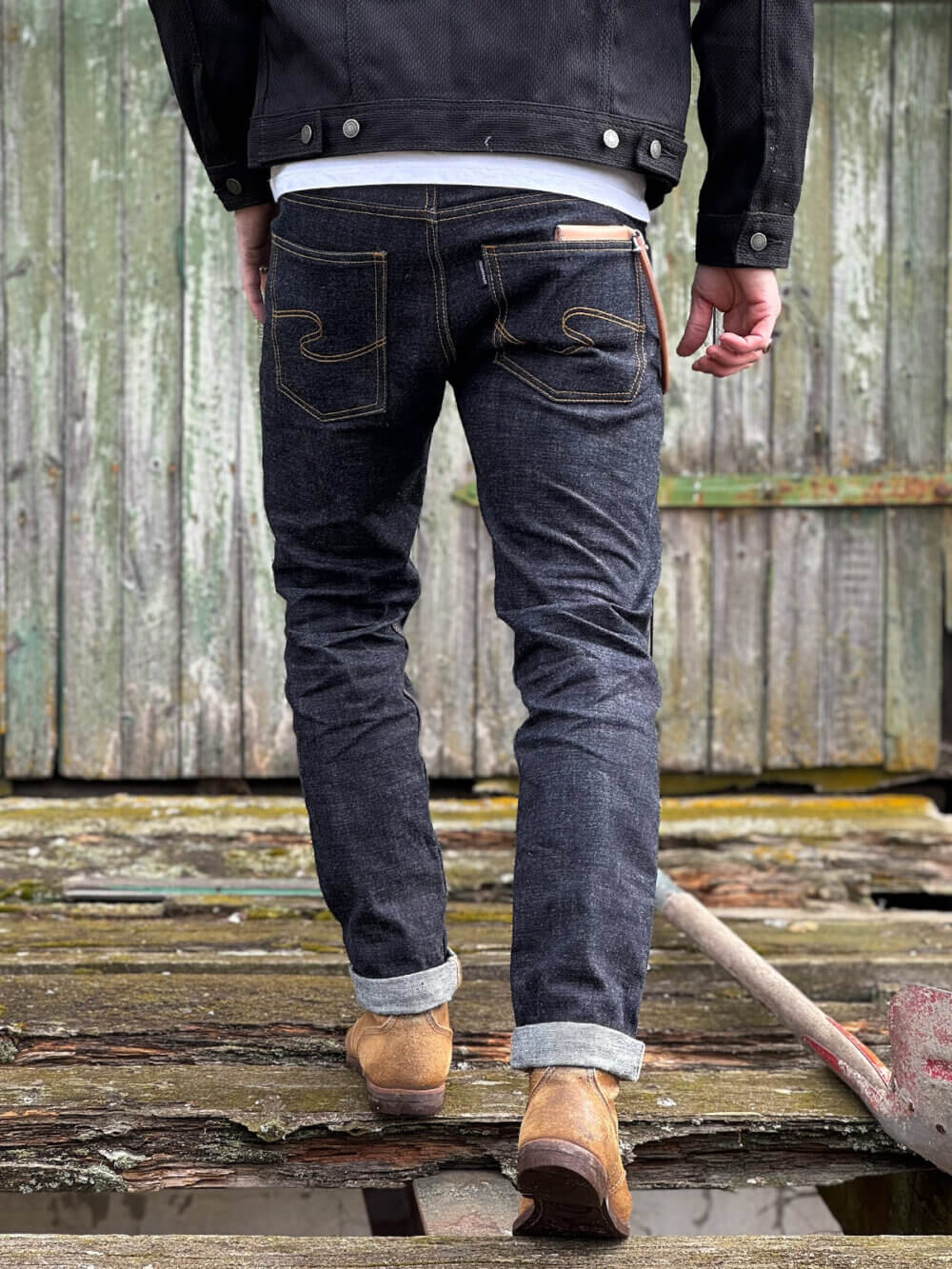 15oz Heritage Selvedge Denim Jeans - Image 5