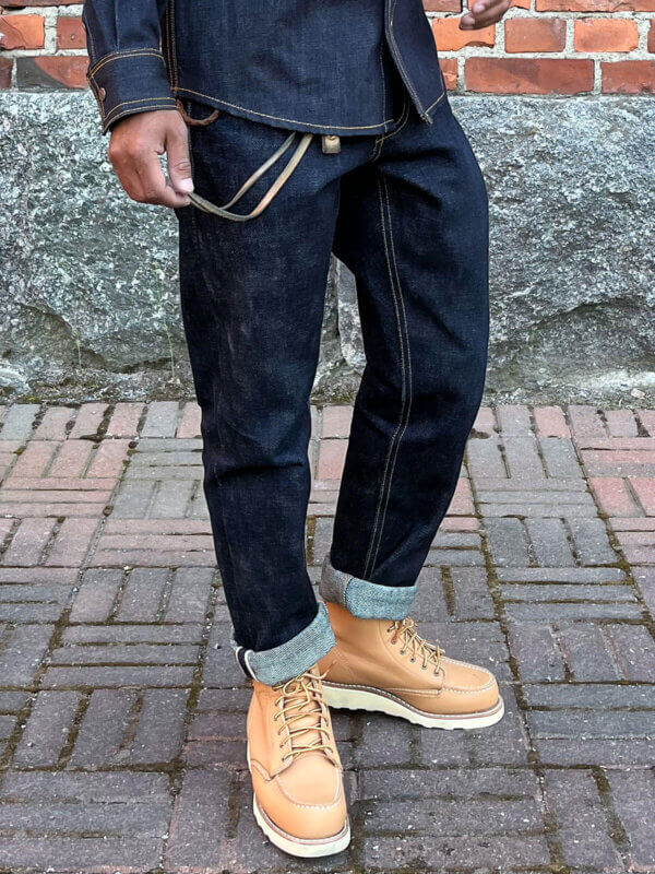 25oz Ghost Indigo Selvedge Denim Jeans