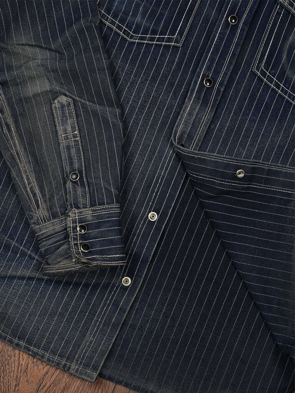 The Railroad Wabash Selvedge Denim Shirt - Image 11