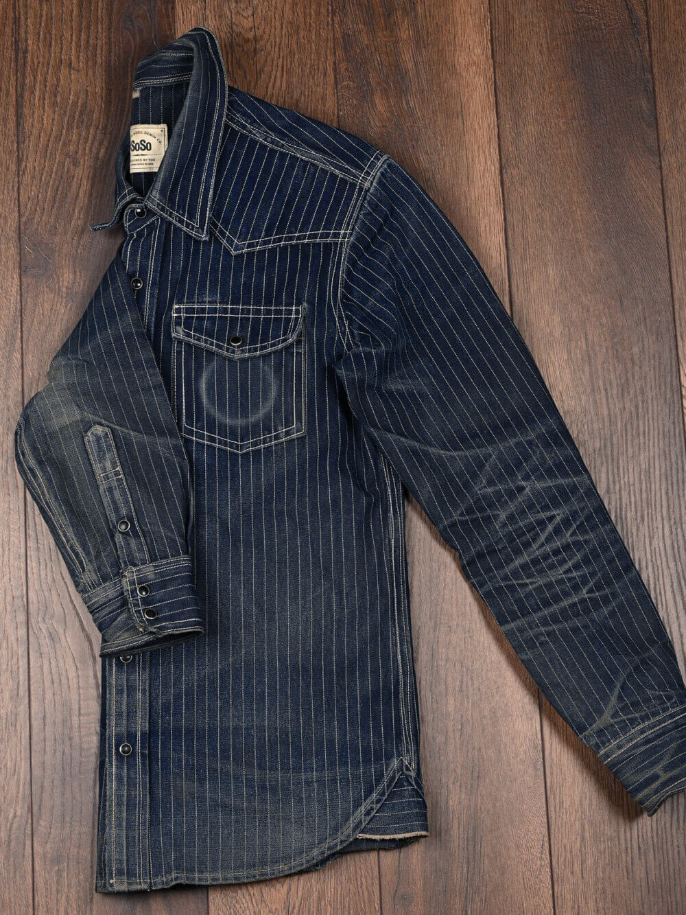 The Railroad Wabash Selvedge Denim Shirt - Image 9