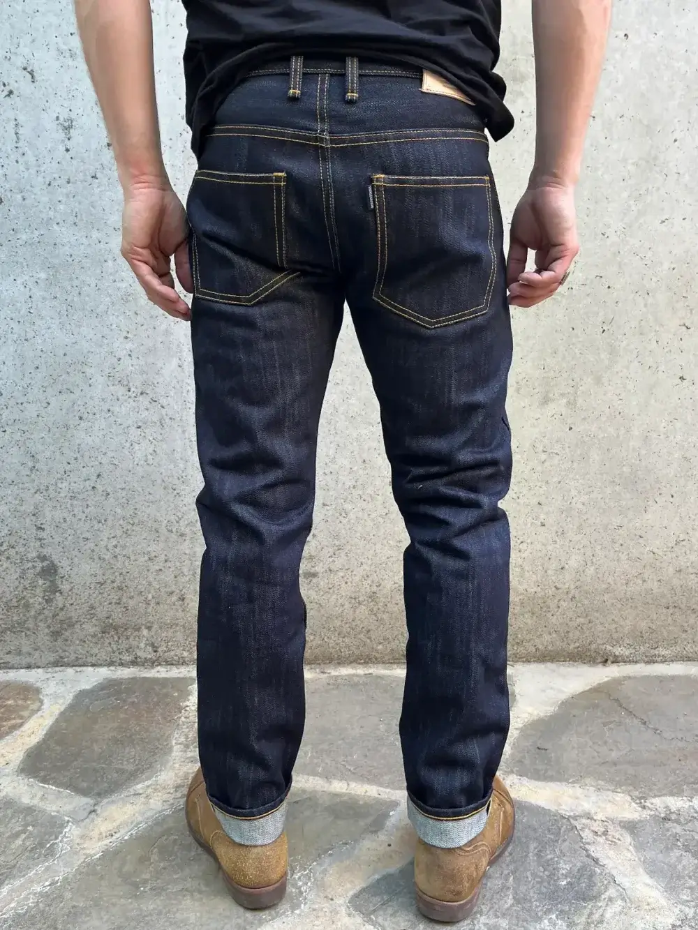 17oz Classic Indigo Selvedge Denim Jeans - Image 5