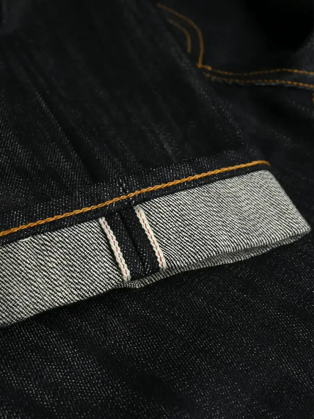 17oz Classic Indigo Selvedge Denim Jeans - Image 7
