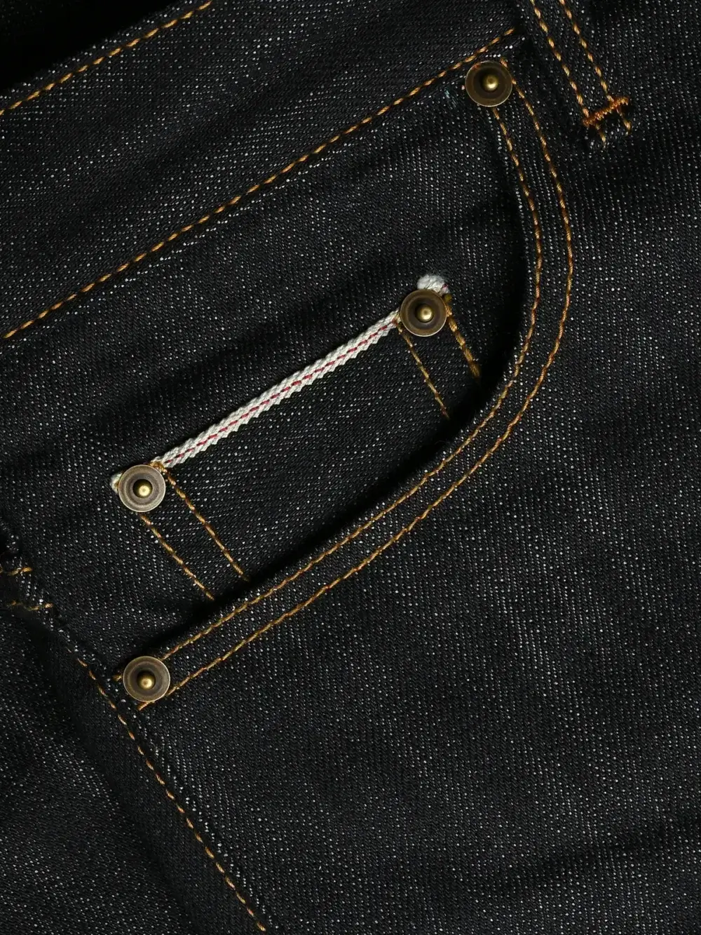 17oz Classic Indigo Selvedge Denim Jeans - Image 8