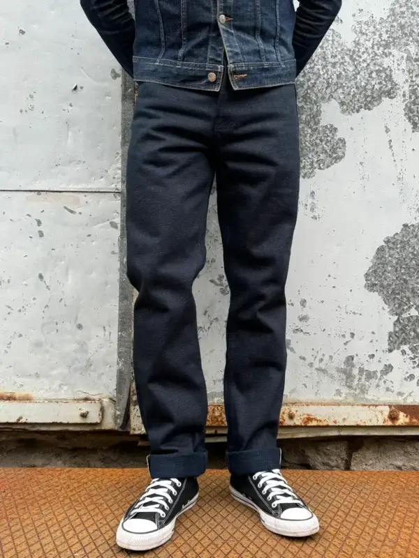18oz Double Indigo Slub Selvedge Denim Jeans