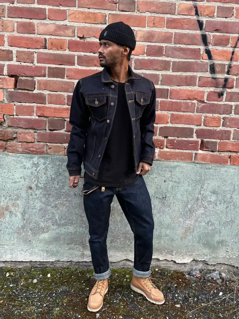 22oz Copper Weft Selvedge Denim Jacket - Image 5