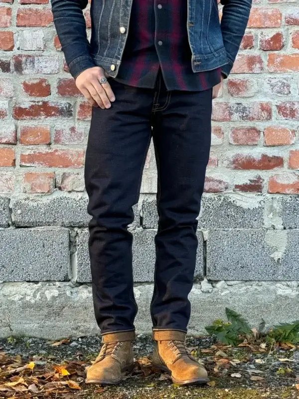 22oz Copper Weft Selvedge Denim Jeans