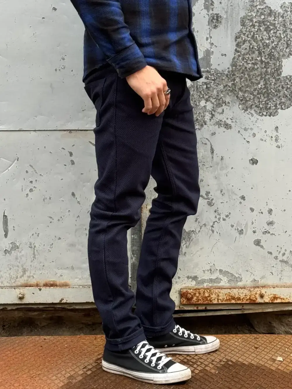 12oz Indigo Sashiko Denim Jeans - Image 6