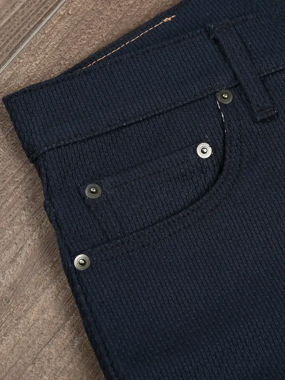12oz Indigo Sashiko Denim Jeans - Image 8