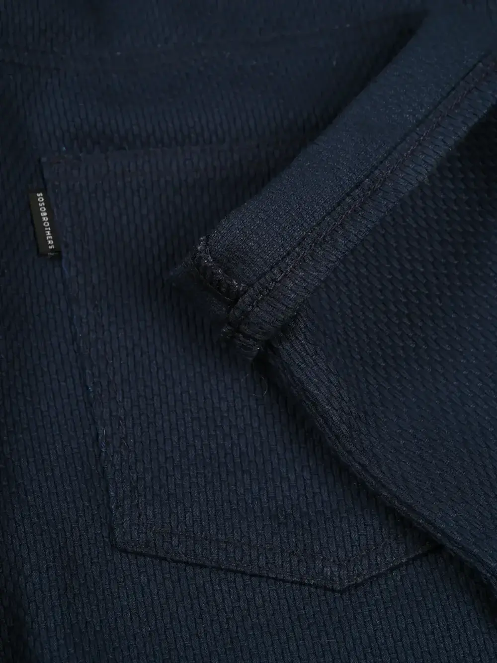 12oz Indigo Sashiko Denim Jeans - Image 9