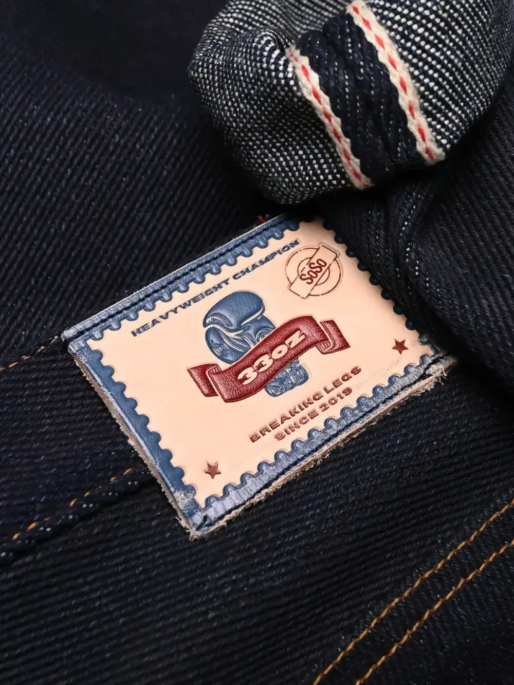 33oz Indigo Selvedge Denim “TBOL” Jeans - Image 11